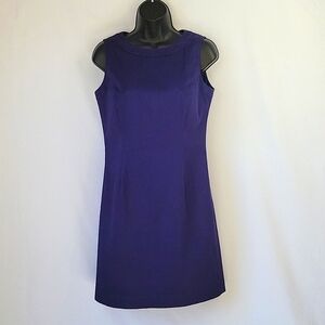 Brooks Brothers "346" Sheath Dress Navy Size 4P